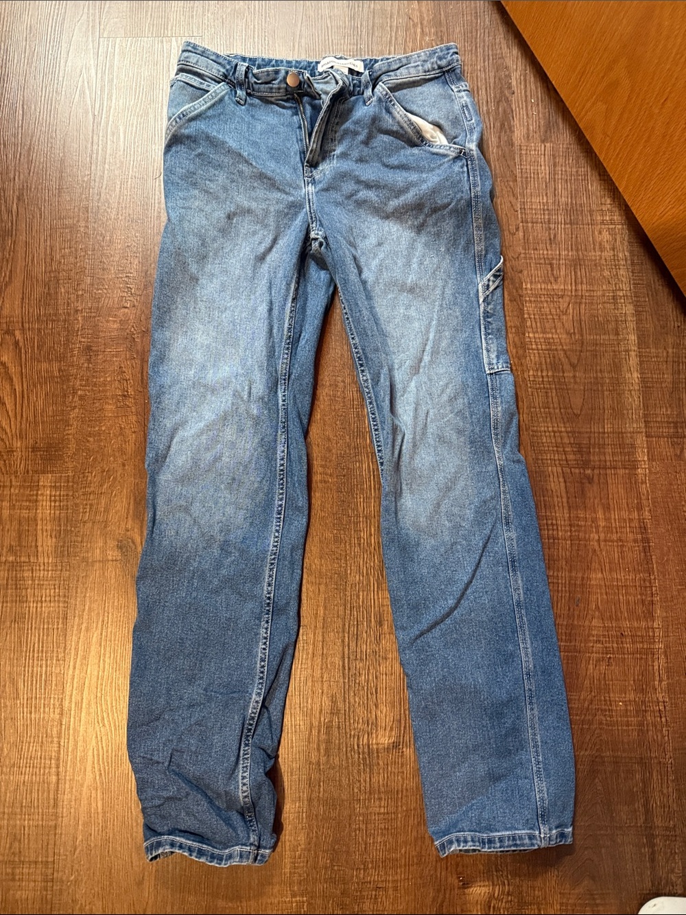 Amazon Essentials Men's Relaxed Fit Blue Denim Jeans